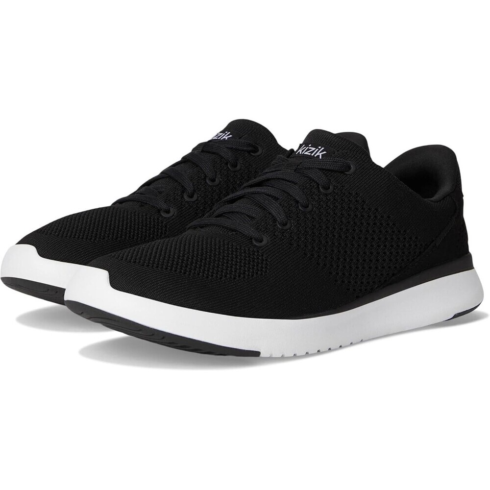 Kizik Lima Sneakers Men's US 9.5 Black White Comfort Lifestyle Shoes RHS6078